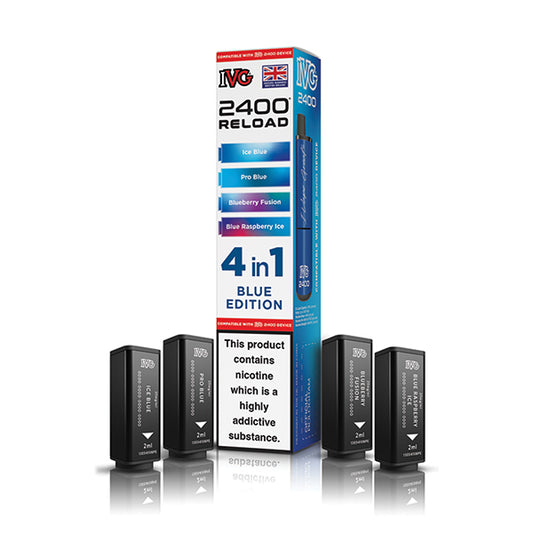 IVG 2400 Reload Pods Blue Edition