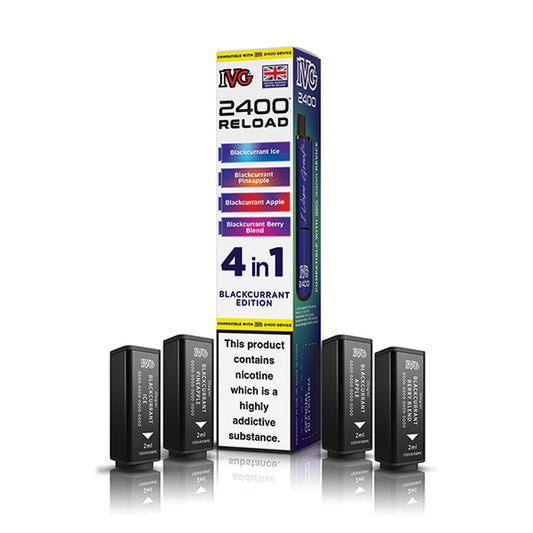 IVG 2400 Reload Pods Blackcurrant Edition