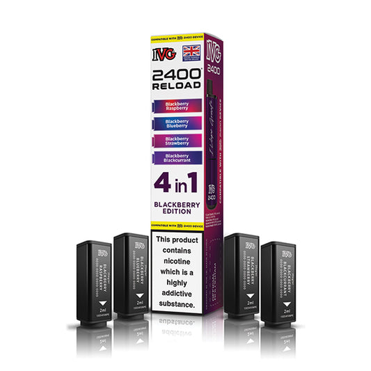 IVG 2400 Reload Pods Blackberry Edition