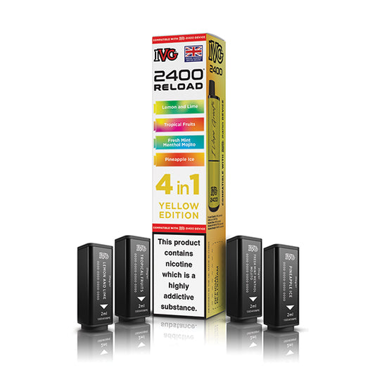 IVG 2400 Reload Pods Yellow Edition