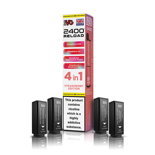 IVG 2400 Reload Pods Strawberry Edition
