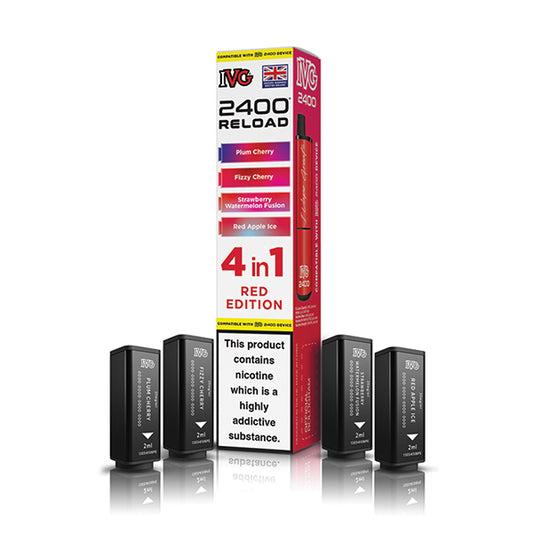 IVG 2400 Reload Pods Red Edition