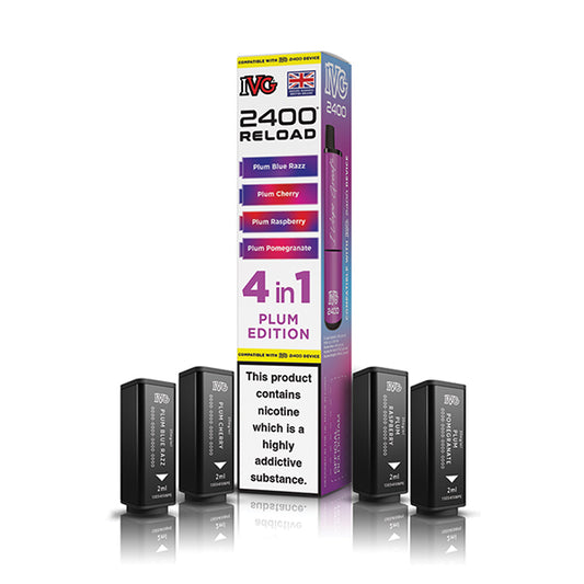 IVG 2400 Reload Pods Plum Edition