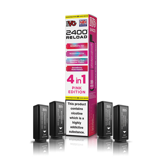 IVG 2400 Reload Pods Pink Edition
