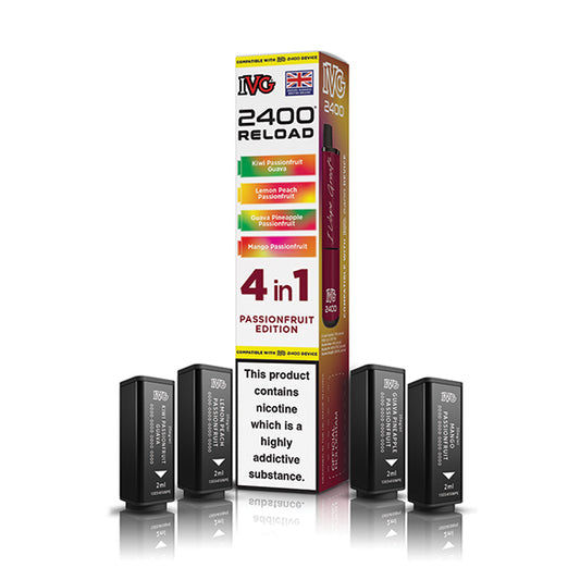 IVG 2400 Reload Pods Passionfruit Edition
