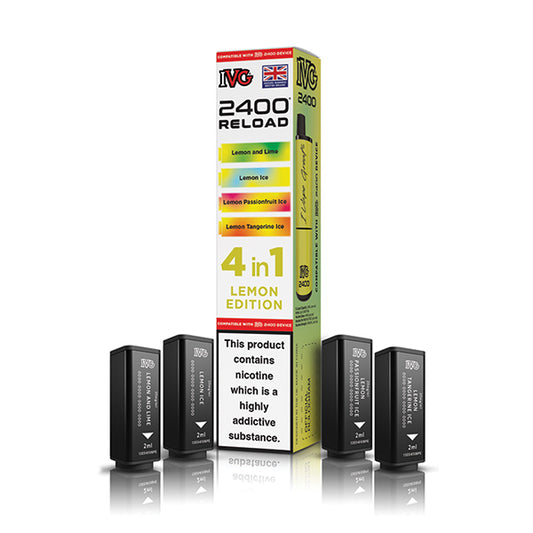 IVG 2400 Reload Pods Lemon Edition