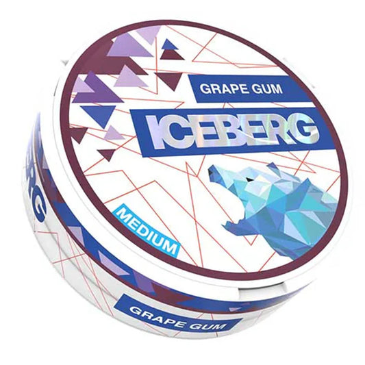 Iceberg Nic Pouches 20mg Grape Gum