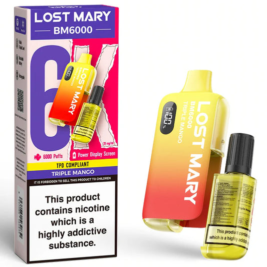 Lost Mary BM6000 Triple Mango