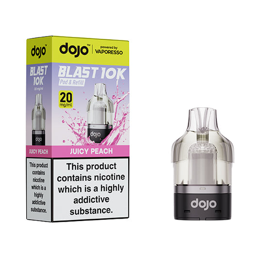 Dojo Blast 10 Refill Pod Juicy Peach
