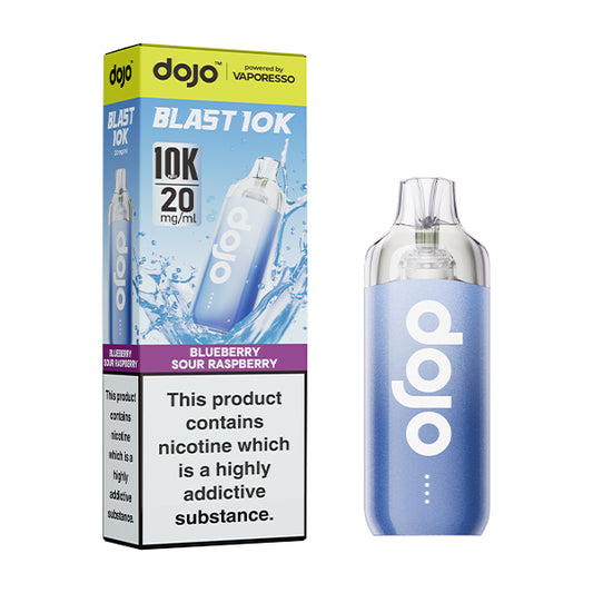 Dojo Blast 10 Starter Kit Blueberry Sour Raspberry