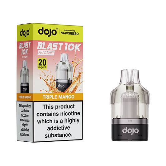 Dojo Blast 10 Refill Pod Triple Mango