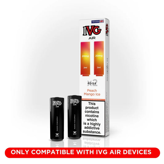 IVG Air Pods Peach Mango Ice