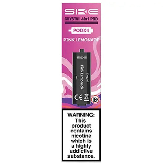 Crystal 4 in 1 pods 4pk Pink Lemonade
