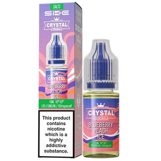 SKE Crystal Salts V2 10mg Blueberry Peach Ice