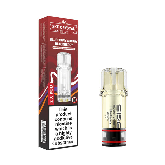 Crystal Plus Pod Blueberry Cherry Blackberry