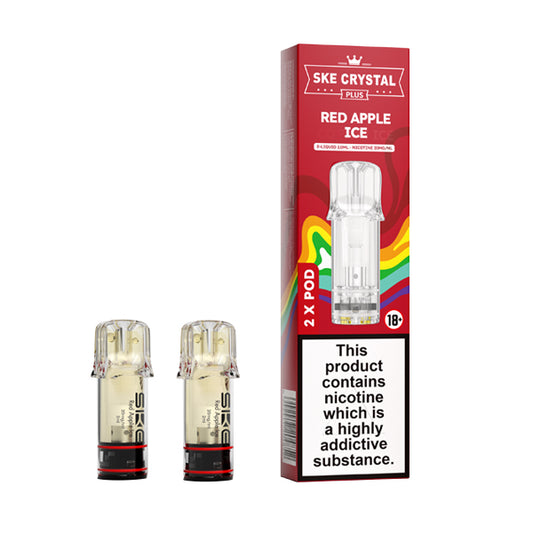 Crystal Plus Pod Red Apple Ice
