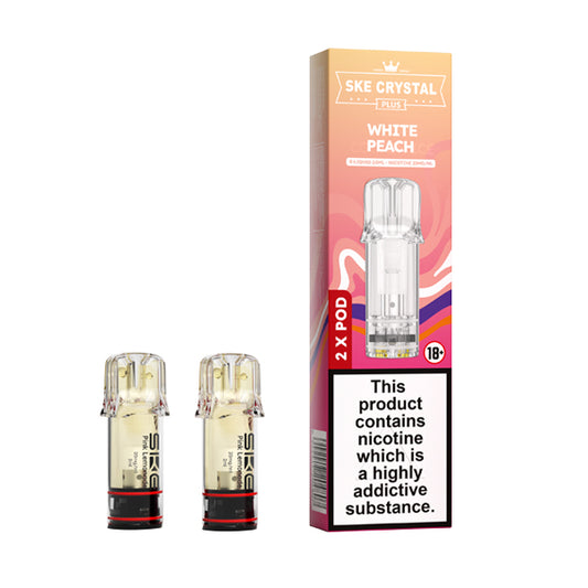 Crystal Plus Pod White Peach