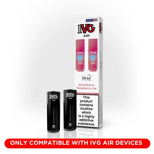 IVG Air Pods Strawberry Raspberry Ice