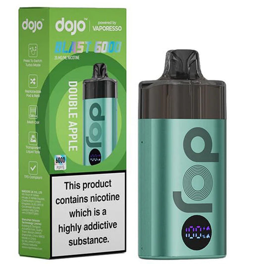 Dojo Blast 6000 Starter Kit Double Apple