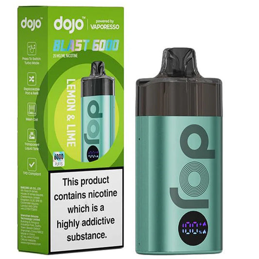 Dojo Blast 6000 Starter Kit Lemon & Lime