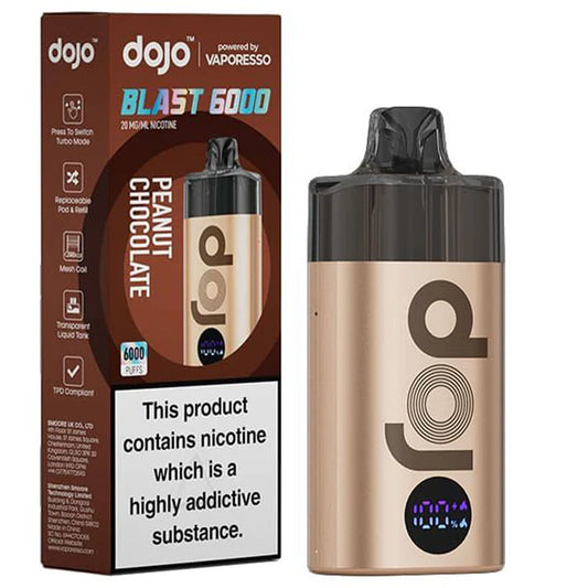 Dojo Blast 6000 Starter Kit Peanut Chocolate