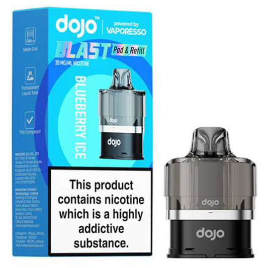 Dojo Blast 6000 Refill Pod Blueberry Ice