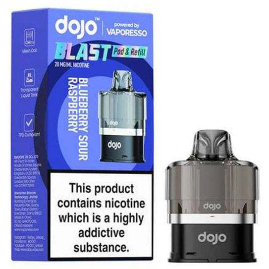 Dojo Blast 6000 Refill Pod Blueberry Sour Raspberry