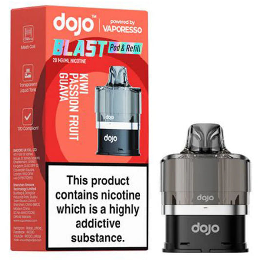Dojo Blast 6000 Refill Pod Kiwi Passionfruit Guave