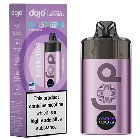Dojo Blast 6000 Starter Kit Sweet Grape