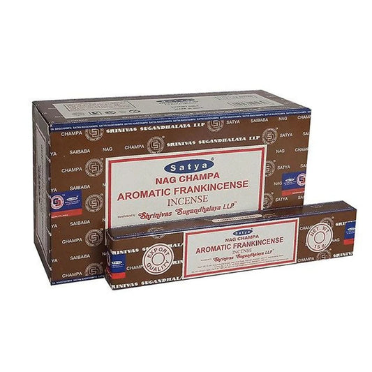 Satya Aromatic Frankincen Incense sticks