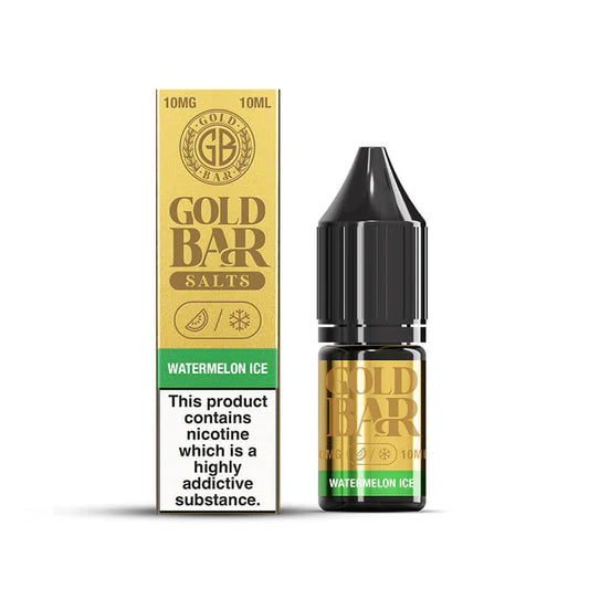 Gold Bar Salts 10mg Watermelon Ice