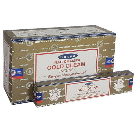 Satya Gold Gleam Incense sticks