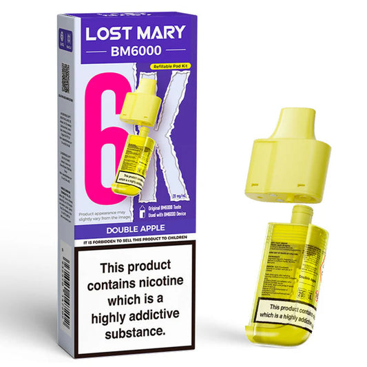 Lost Mary BM6000 Refill Pod Double Apple