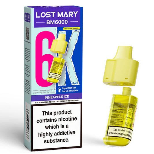 Lost Mary BM6000 Refill Pod Pineapple Ice