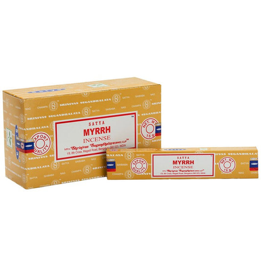 Satya Myrrh Incense sticks