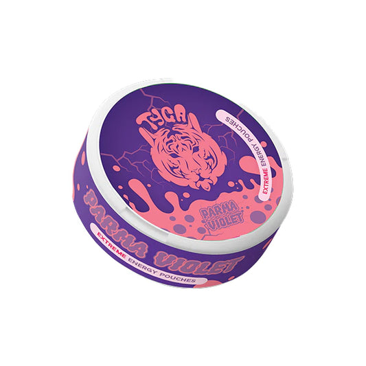 Tyga Energy Pouches 100mg Parma Violet