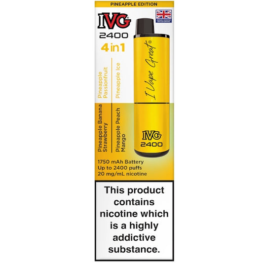 IVG 2400 Rechargeable Pineapple Edition