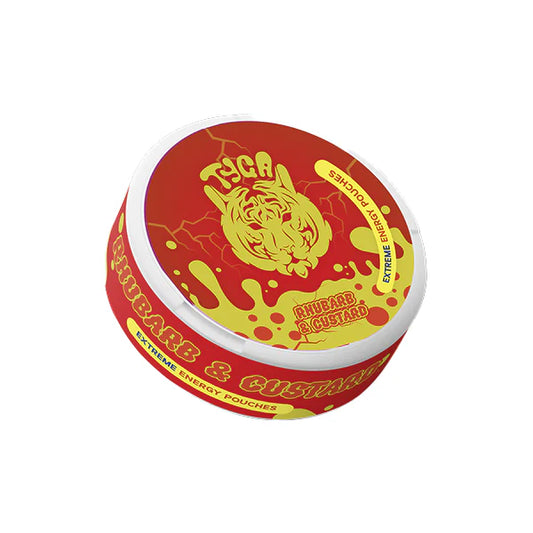 Tyga Energy Pouches Rhubarb Custard