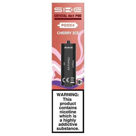 Crystal 4 in 1 pods 4pk Cherry Ice